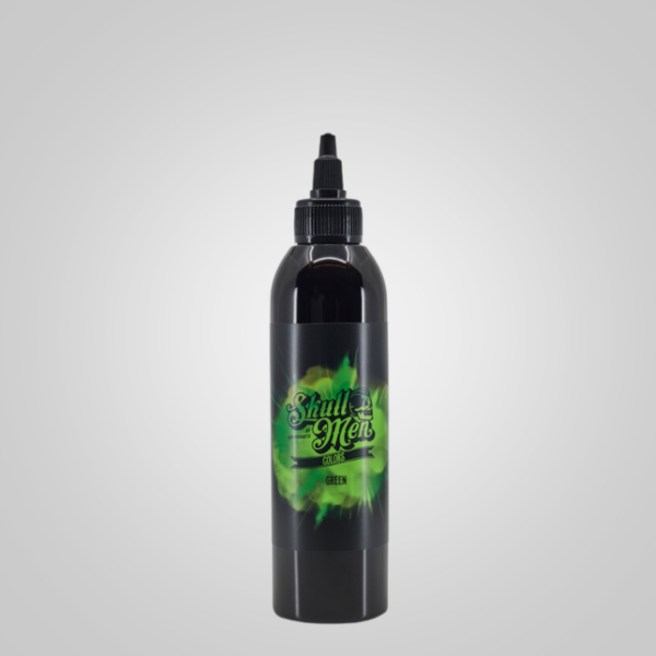 Pigmento para barbas de color verde de la marca Skull Men. La tienda de Bienstar Corporal tiene todo lo que necesitas en productos para el cuidado de la barba a buen precio.